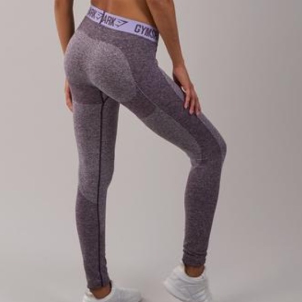 Nwt gymshark flex legging Extra Small pastel lilac - Picture 6 of 6
